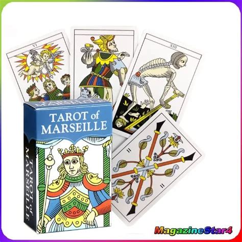 Cartas De Tar De Marselha Tarot Of Marseille Deck Baralho De