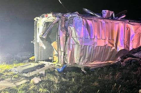 Ukrai Cy Mieli Wypadek Na Autostradzie A Bus Wypad Z Trasy I