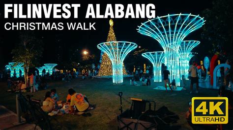 Filinvest Alabang Christmas Walking Tour 4K UHD YouTube