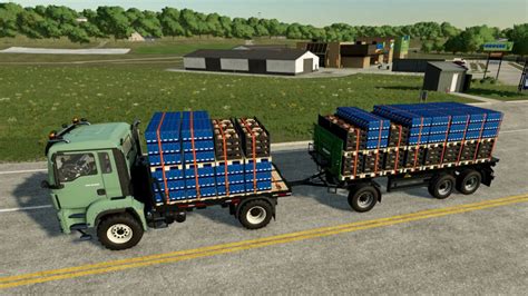 Trucks And Trailer With Pallet Autoload Fs Kingmods