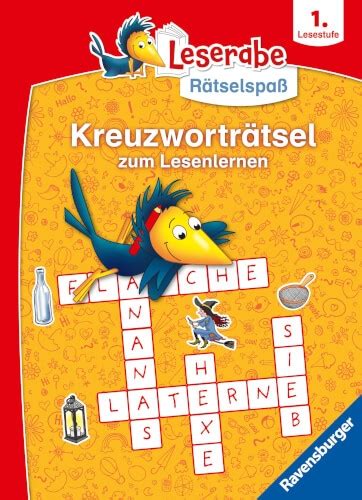 Ravensburger Leserabe R Tselspa Kreuzwortr Tsel Zum Lesenlernen