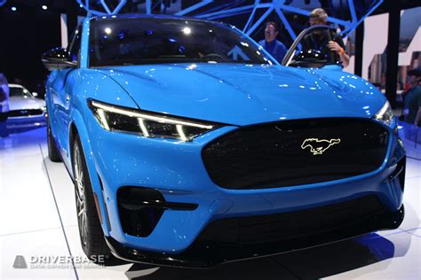 2021 Ford Mustang Mach E Gt Electric Suv At The Los Angeles Auto Show Driverbase