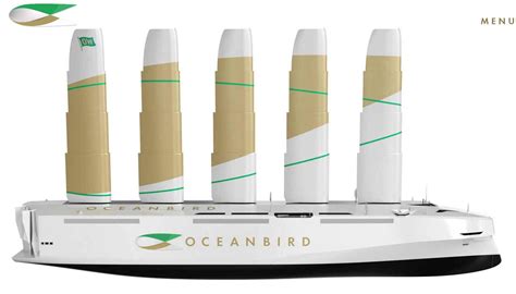 Oceanbird Wallenius Wind Powered Wingsail Ships Cargo Tonnes