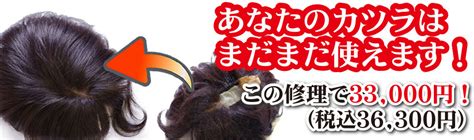 かつらの修理なら「エコウィッグ」 かつらの修理は全メーカー対応の「エコウィッグ」にお任せ下さい。一律32000円で業界最高品質のサービス