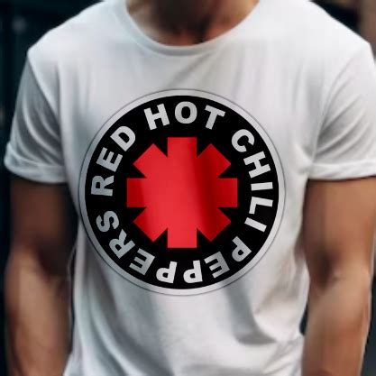 Camiseta Banda De Rock Red Hot Chili Peppers Masculina Feminina Basica Unissex Blusa Banda De