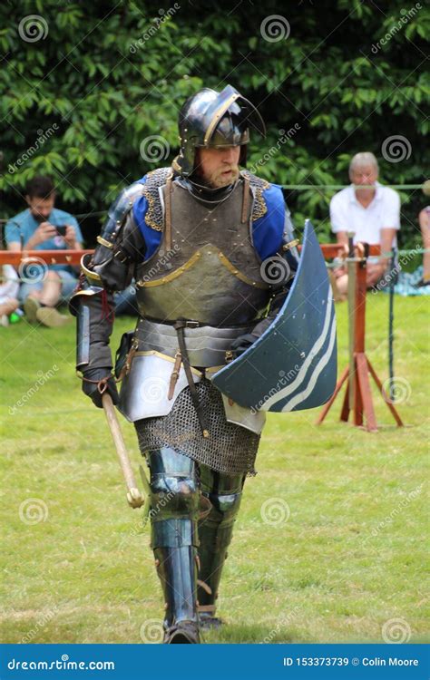 Medieval Knight Tournament Editorial Stock Image Image Of Outdoors