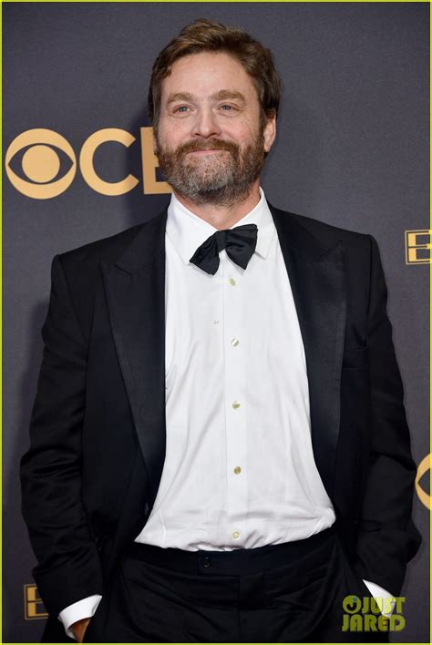 Zach Galifianakis Shows Off His Slimmed Down Figure At Emmys 2017