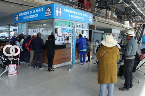 El Alto Operativos De Control En La Terminal Metropolitana Para