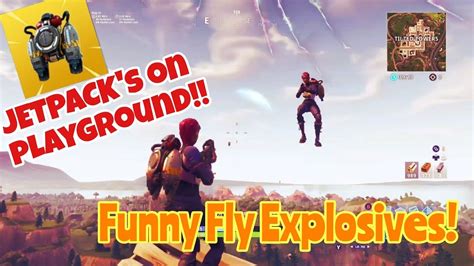 New FLY EXPLOSIVES GAMEPLAY FUNNY Jetpacks In Playground