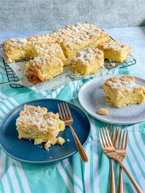 Saftiger Apfel Streuselkuchen Vom Blech Einfach Mega Lecker