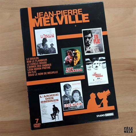 Coffret Jean Pierre Melville STUDIO CANAL 7 dvds Pêle Mêle Online