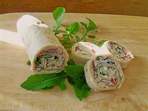 Rucola Schinken Wraps Von Nafalie Chefkoch