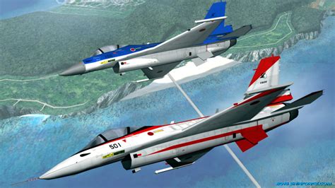 Aero Dancing Featuring Blue Impulse Aerowings Wallpaper Sega