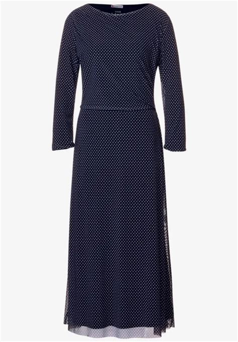 STREET ONE Robe Midi En Mesh Pour Femmes En Bleu STREET ONE