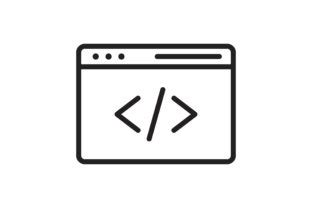 Programming Line Icon Graphic By Iconbunny Creative Fabrica