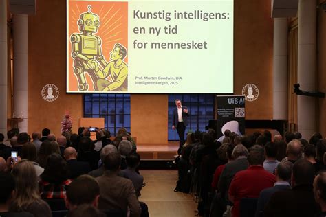 Vil ha mer samarbeid om kunstig intelligens | UiB AI | UiB