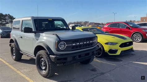 2021 Ford Bronco And Mustang Mach 1 Wont Be A Common Sight Because One