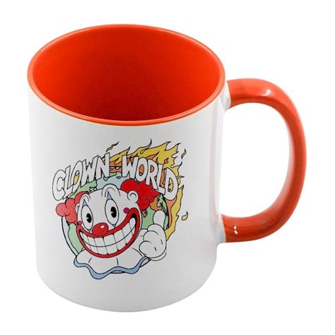 Taza Con Interior Y Asa De Color Para Sublimaci N Naranja