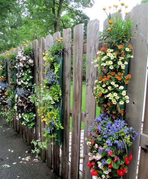 Most Beautiful Garden Fence Decorations Homemydesign