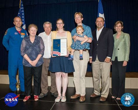 Nasas Silver Snoopy Award Presented To Barrios Employee