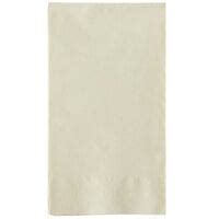 Choice Ecru Ivory Ply Customizable Beverage Cocktail Napkin