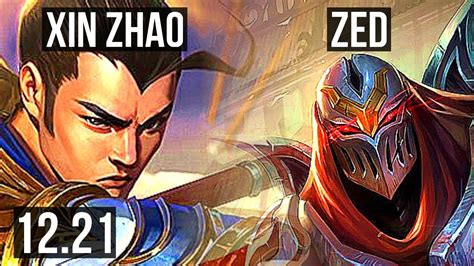 XIN ZHAO Vs ZED JNG 7 1 7 69 Winrate Godlike EUW Diamond 12