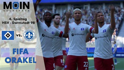 FIFA Orakel 4 Spieltag HSV Darmstadt 98 21 22 020 YouTube