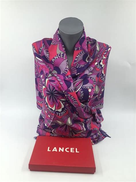 Lancel 170 70 Cm News Scarf Catawiki