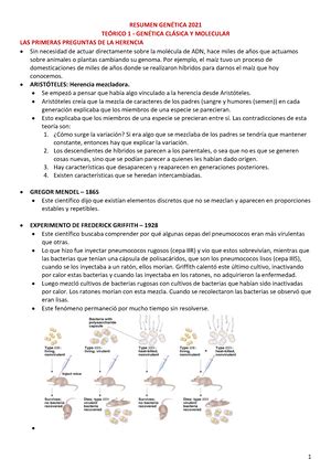 Bcm Resumen Biolog A Celular Y Molecular Bcm Clase Niveles De