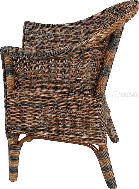 Rattan Sessel Natur Korb Sessel Rattansessel Canton Saint Gall Tutti Ch