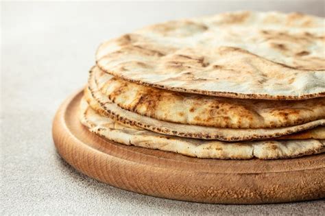 Homemade Wheat Tortillas Pita Bread Tortilla Pita Traditional