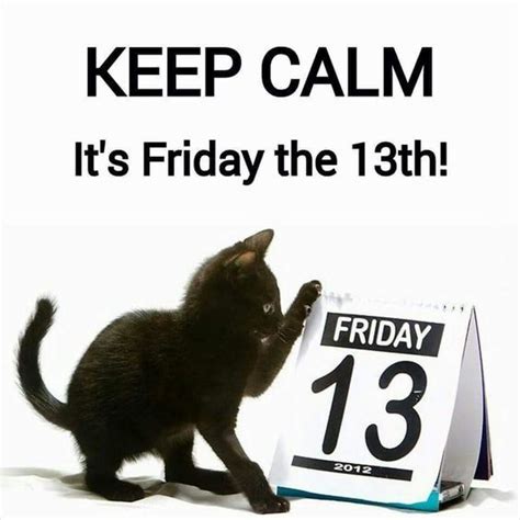 Pin By Charlie Wayfield On Friday Quotes Happy Friday The 13th