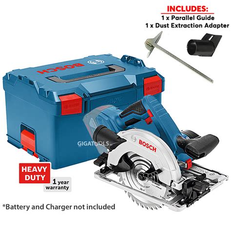 Bosch Gks 18v 57 G Professional Cordless Circular Saw 18v With L Boxx Gigatools Industrial Center