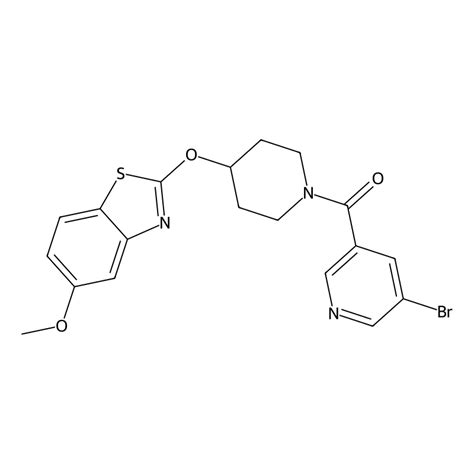 Buy 5 Bromopyridin 3 Yl 4 5 Methoxybenzo D Thiazol 2 Yl Oxy