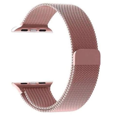 Pulseira Milanese Para Apple Watch Iwo 8 E Iwo 9 42mm 44mm Em Aço