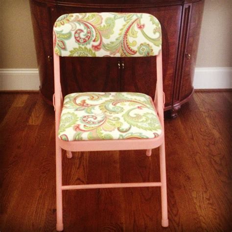 Craft Room Chairs Makeover Folding Chair Makeover Craft Room Chair