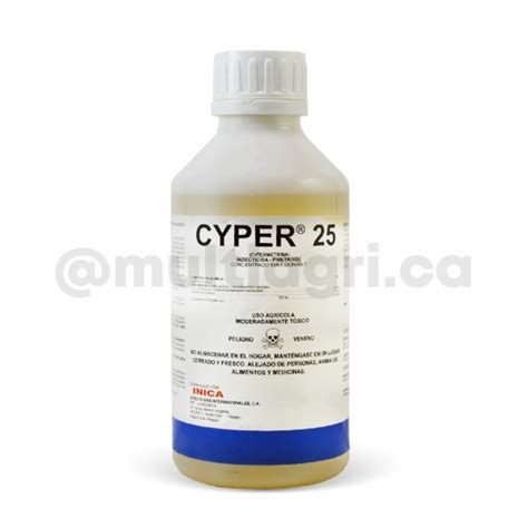 Cyper 25 Cipermetrina Insecticida Al Servicio Del Productor Agropecuario E Industrial