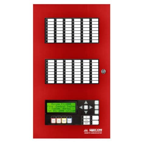 Annunciator Panel Fire Alarm Addressable Konvensional Terbaik