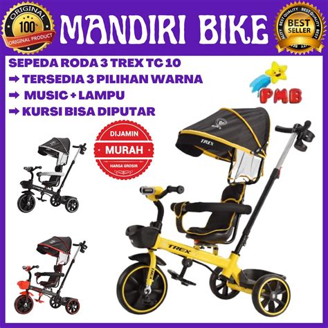 Jual Sepeda Anak Roda Tiga Iora Pmb T10 T11 Tc10 Exotic Tricycle Murah