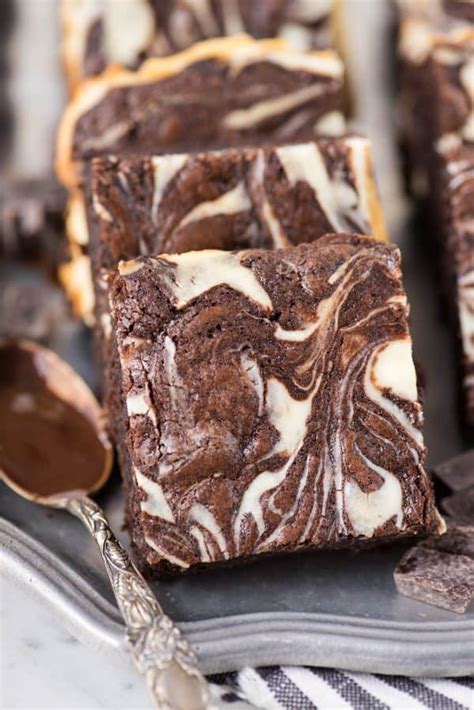 Cream Cheese Swirl Brownies The First Year