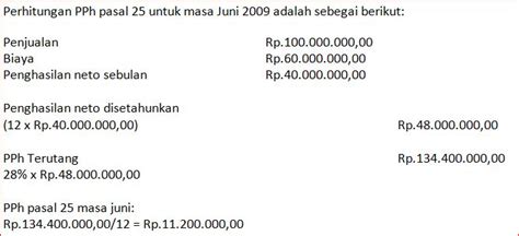 Contoh Soal Pph Pasal 25 Dan Jawabannya Satu Trik