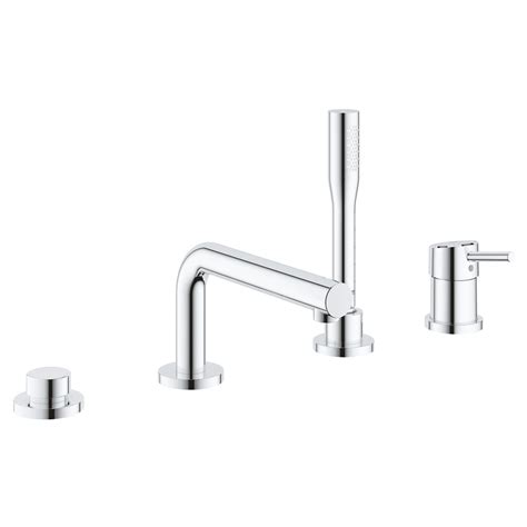 Concetto Four Hole Single Lever Bath Combination Grohe