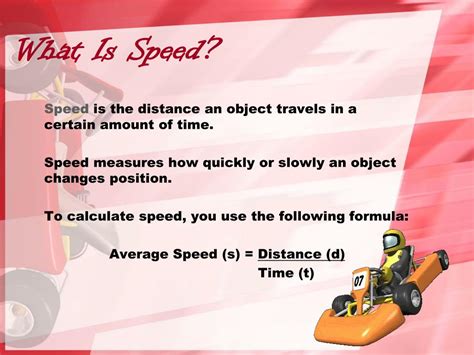 Ppt Motion Speed Velocity Acceleration Powerpoint Presentation