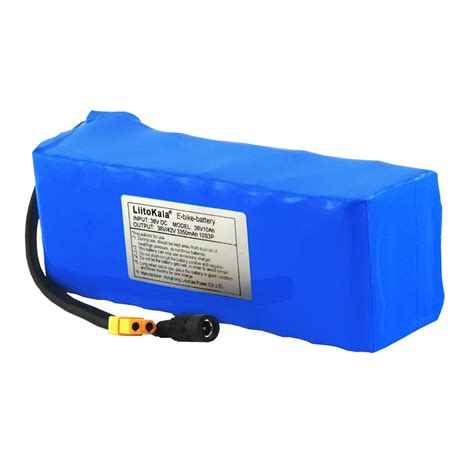 LiitoKala 36V 10AH Electric Bike Battery Built In 20A BMS Lithium