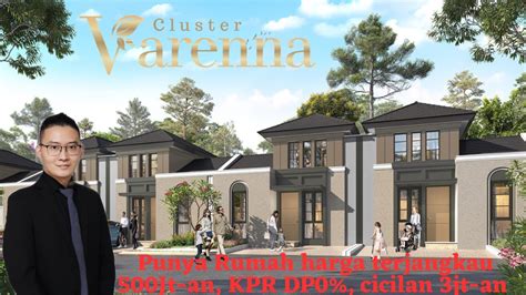 Cluster Termurah Di Citra Raya Tangerang Cluster Varenna Harga Jt