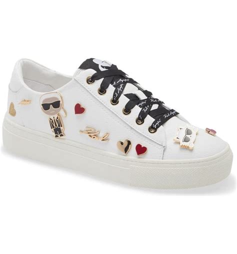 Karl Lagerfeld Paris Cate Pin Logo Sneaker Best Women S Sneakers From