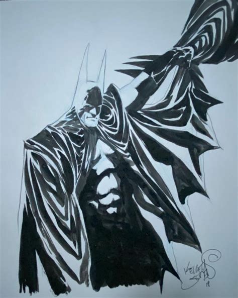 Kelley Jones Batman In Tom Smithyman S The Batcave Comic Art Gallery