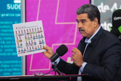 Foto de Maduro aparece 13 vezes em nova cédula eleitoral da Venezuela e