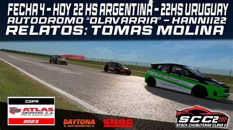 STOCK CHUBUTENSE CLASE 3 Fecha 5 Autódromo Olavarria Argentina