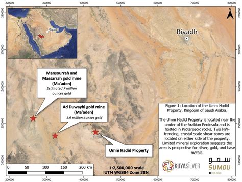 Kuya Silver Participates In Winning Bid For Umm Hadid Silver Project Kingdom Of Saudi Arabia